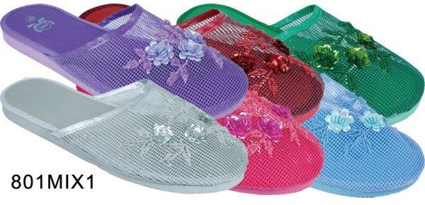 Chinese 2025 beaded slippers