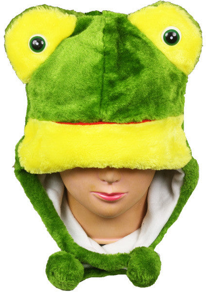 kid's-green-frog-animal-winter-hat