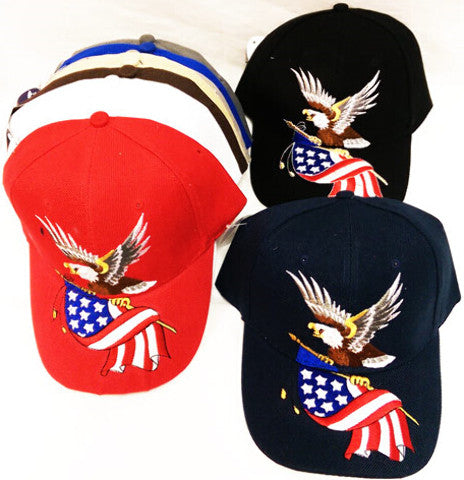 eagle-with-american-flag-baseball-cap