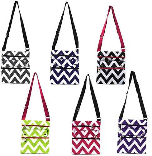 large-cross-body-bag---chevron-print