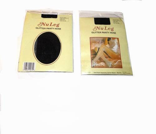 fashionable-black-glitter-panty-hose-fits-5'--5'7