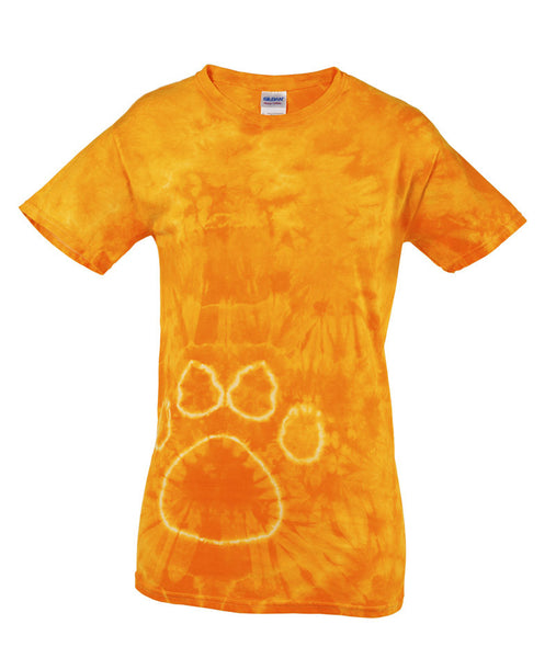 gildan-tie-dye-adult-pawprints-tee----gold-(3xl)