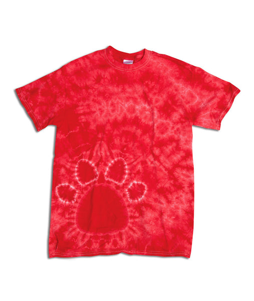 gildan-tie-dye-youth-pawprints-tee----red-(m)
