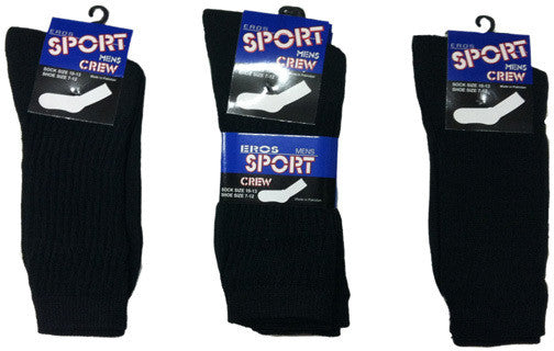 crew-socks---black---men's-size-10-13