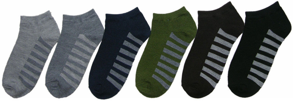 toddler's-no-show-socks---striped-sole-patterns---size-2-4