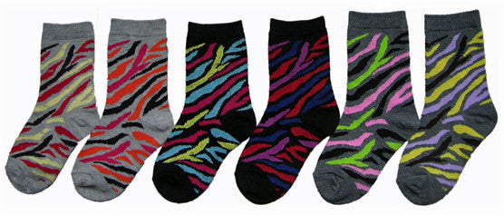 childrens-ankle-socks-tiger-stripe-print-sizes-2-4