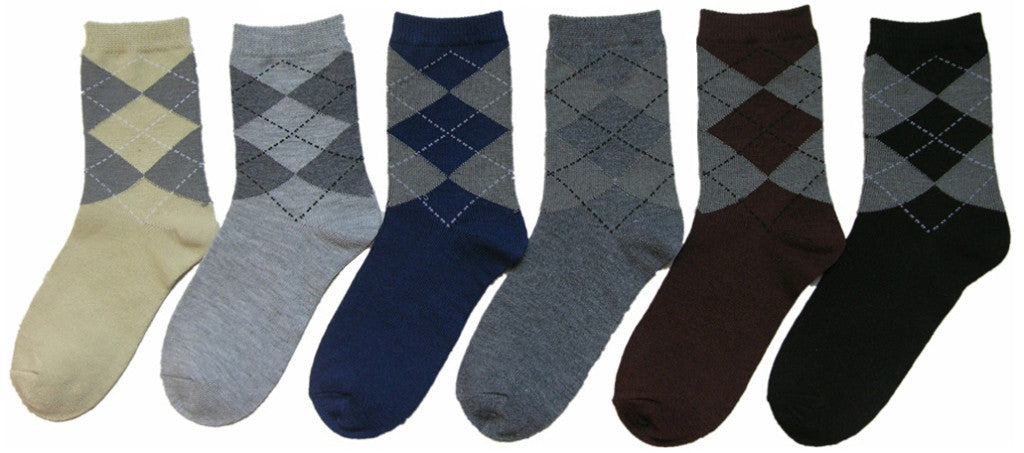 children's-ankle-socks---argyle-prints---sizes-2-4