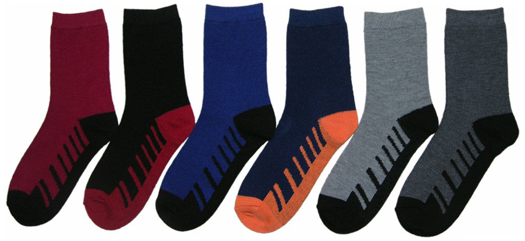children's-ankle-socks---two-tone-stripes-prints---sizes-2-4