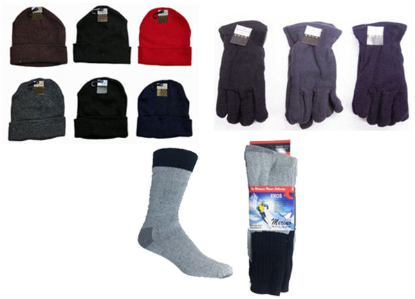men's-winter-hat,-gloves-and-merino-wool-blend-socks-combo