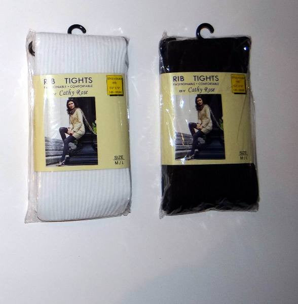 fashionable-white-and-brown-rib-tights