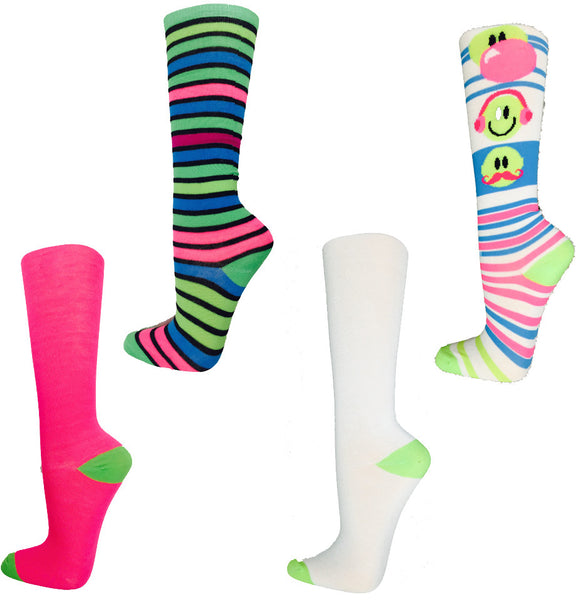 women's-assorted-color-knee-high-socks