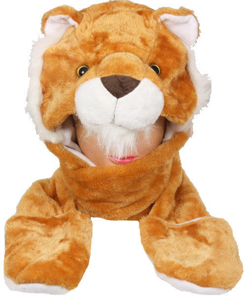 kid's-lion-animal-winter-hat-with-mittens