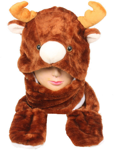moose-animal-winter-hat-with-mittens