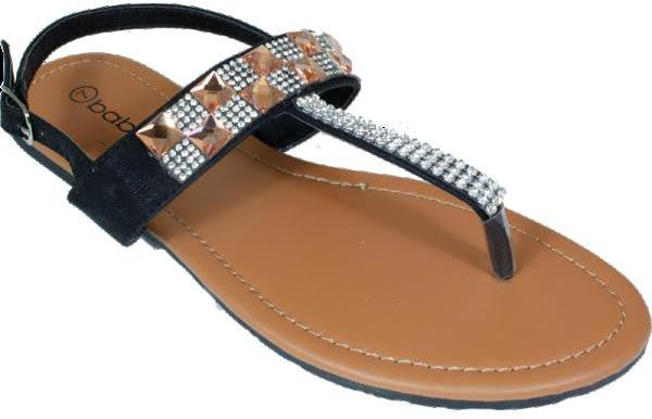 women's-jewel-plated-sandal-(black)