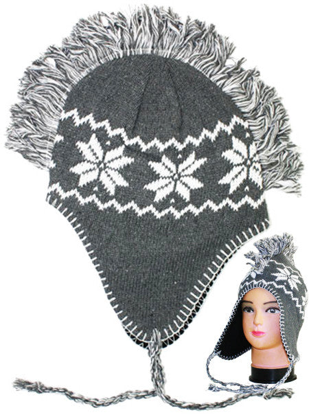 white-and-gray-snowflake-mohawk-winter-hat
