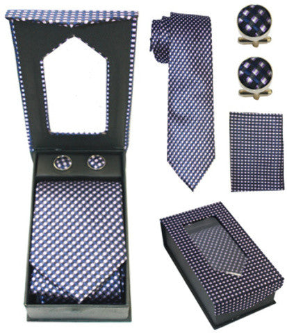 purple-tie-w/-white-dots-cufflink-handkerchief-set