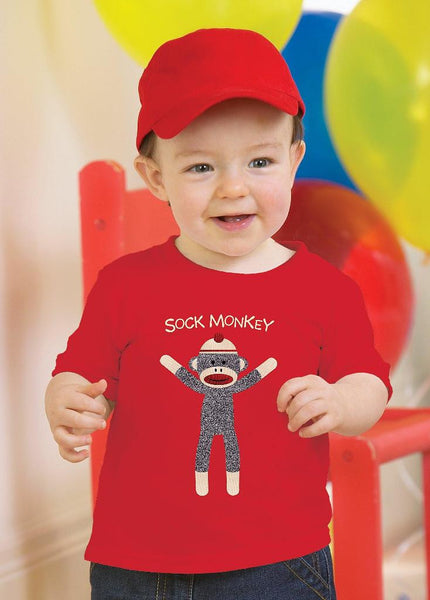 sock-monkey-red-t-shirt-|-(3t)