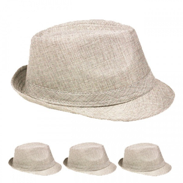 light-gray-casual-fedora-hat