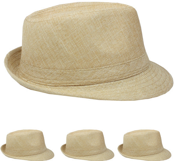 plain-beige-dress-fedora-hat