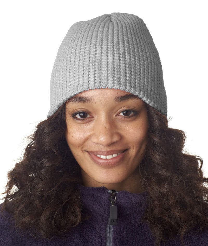 ultraclub-waffle-beanie----grey-(one)