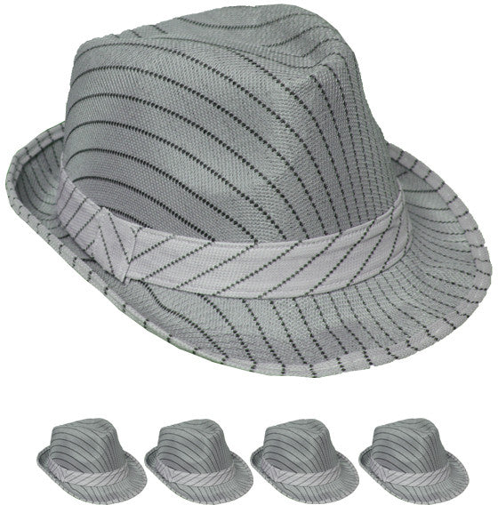 gray-striped-mesh-fedora-hat