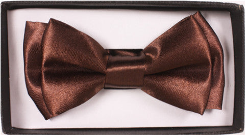 kid-solid-brown-bow-tie