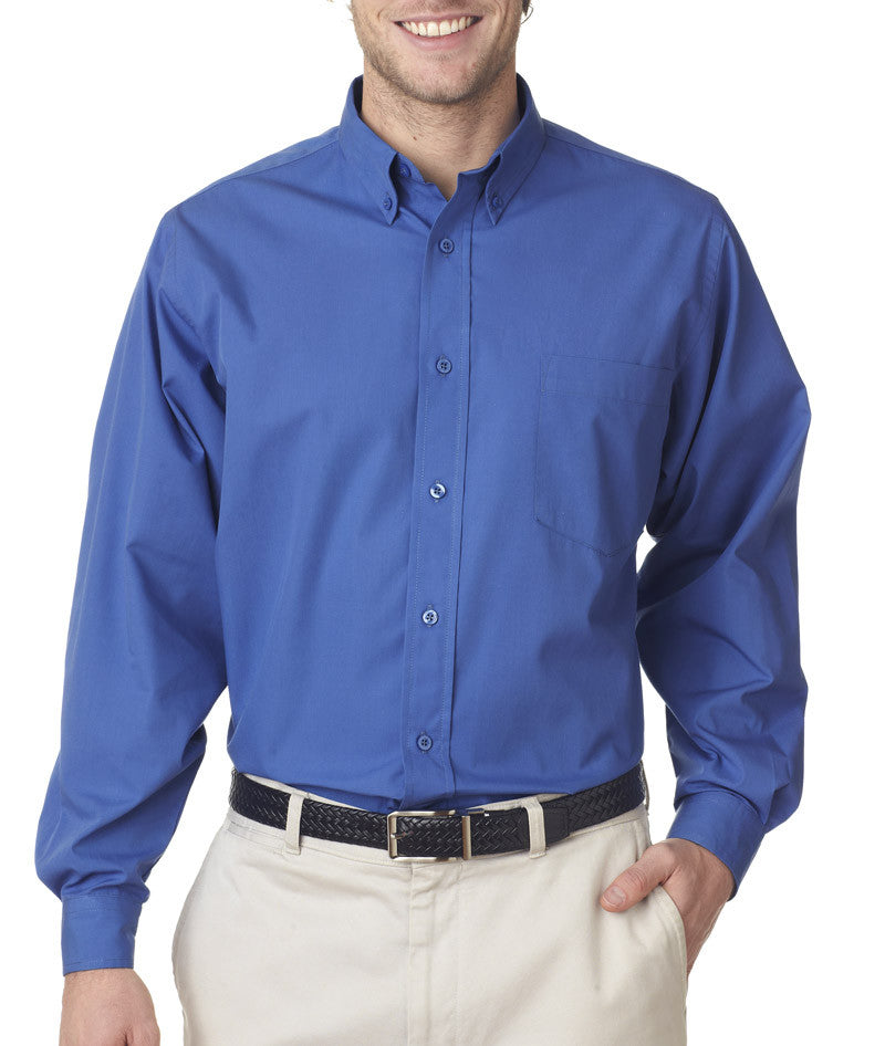 ultraclub-men's-easy-care-broadcloth----french-blue-(3xl)