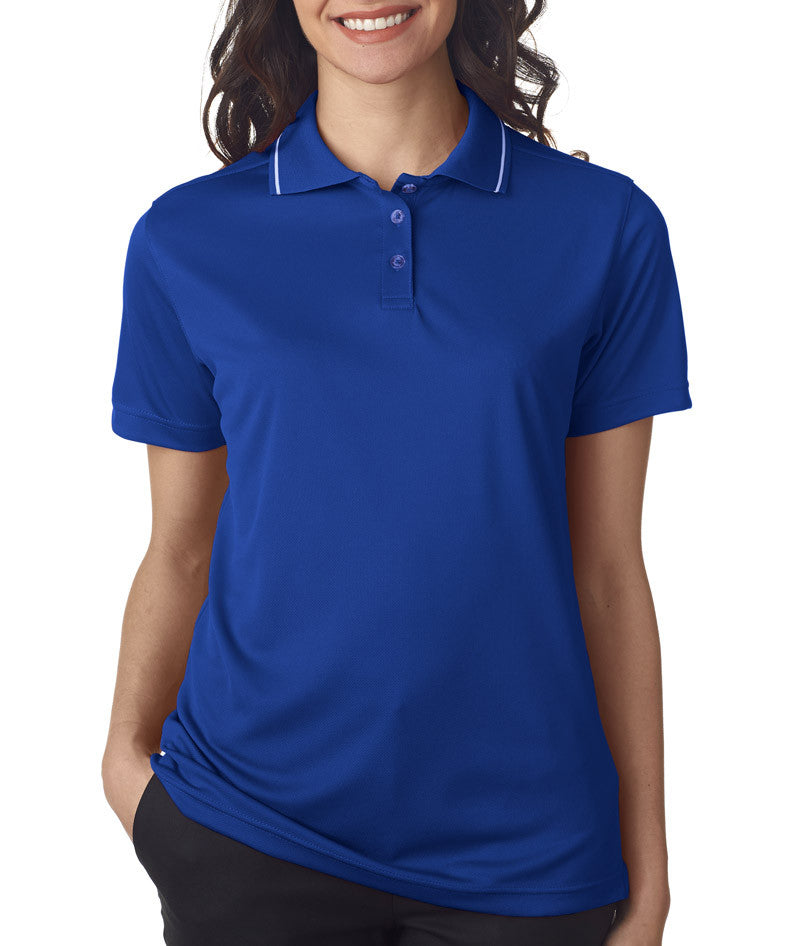 ultraclub-ladies'-polo-with-tipped-collar----royal/white-(xl)