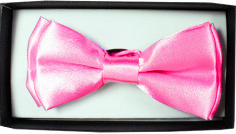 kid's-solid-hot-pink-bow-tie