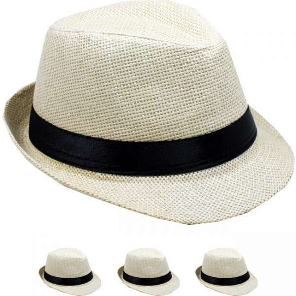 kid's-plain-white-fedora-hat-with-black-band