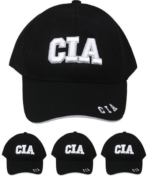 unisex-cia---black-baseball-cap