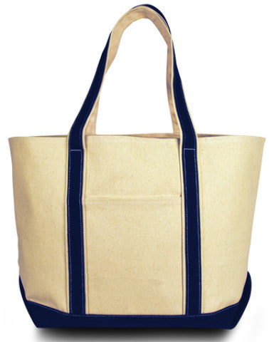 windward-cotton-canvas-classic-boat-tote---natural/navy