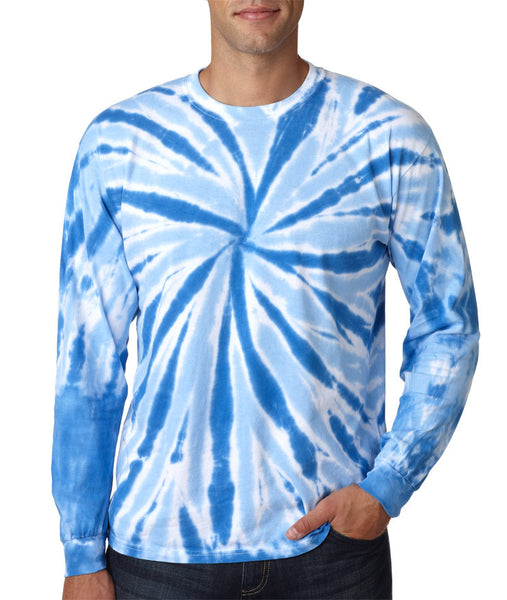 gildan-tie-dye-adult-one-color-long-sleeve-pinwheel-tee----royal-(s)