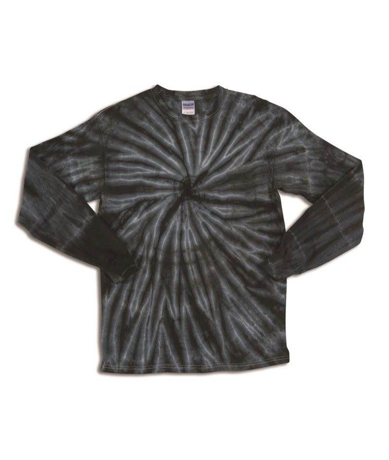 gildan-tie-dye-youth-one-color-long-sleeve-cyclone-tee----black-(m)