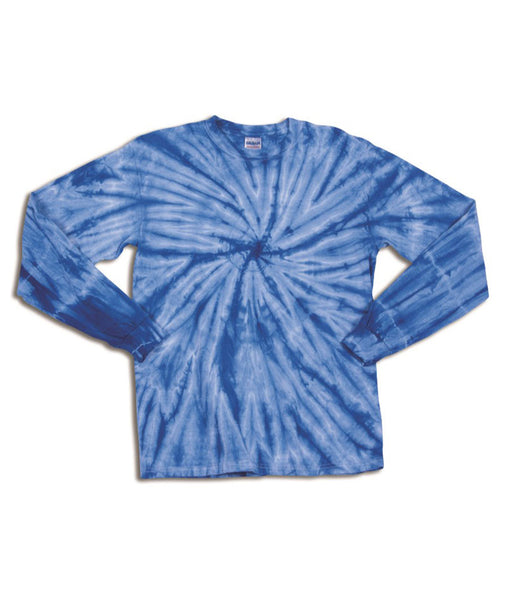 gildan-tie-dye-youth-one-color-long-sleeve-cyclone-tee----royal-(s)