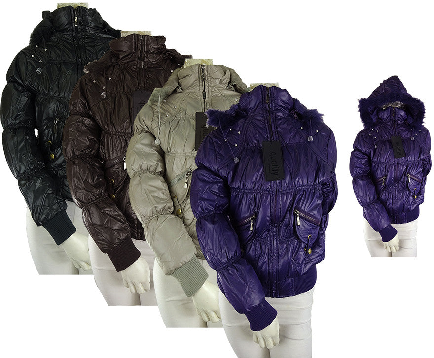 girls-jacket-w/fur-lined-hood---small-2xl