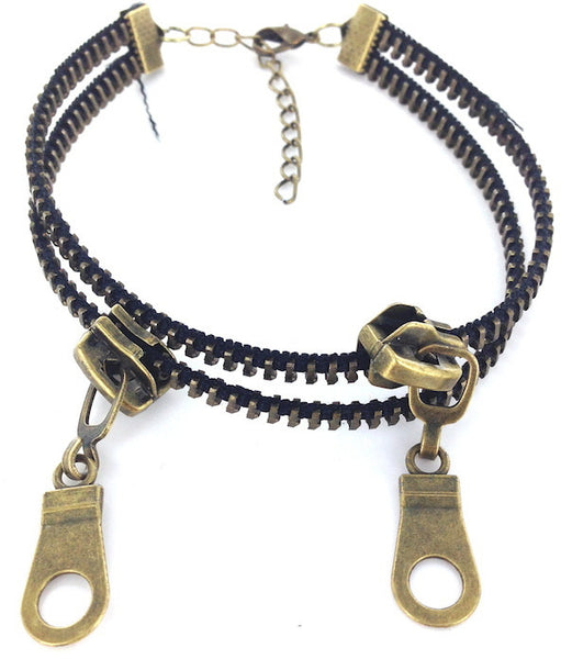 zipper-anklet
