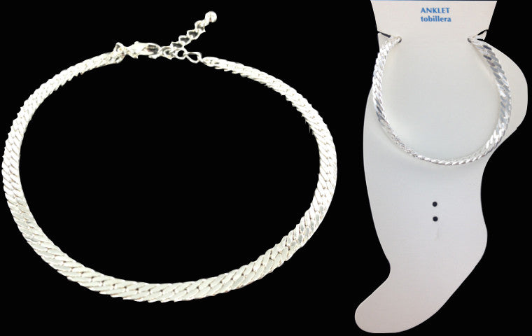 silver-plated-herringbone-anklet