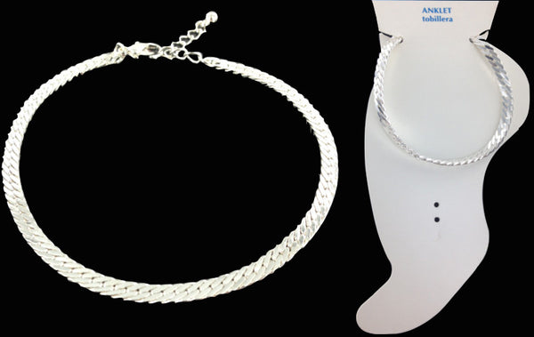 silver-plated-herringbone-anklet