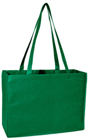deluxe-non-woven-junior-tote---hunter-green