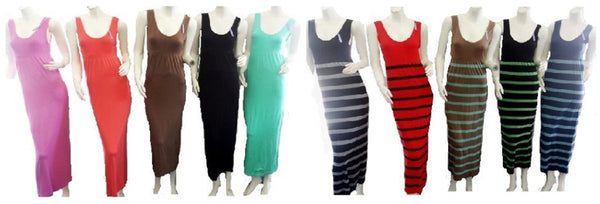 women's-long-seamless-dresses---sizes-s-l