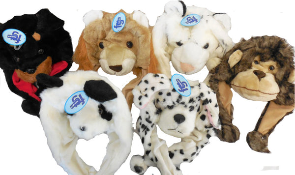 children's-short-ear-animal-hats