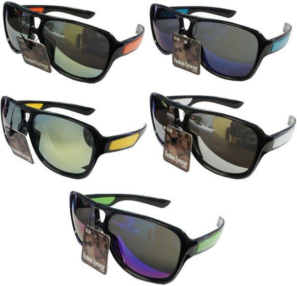 assorted-color-mirror-sunglasses