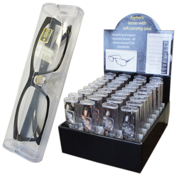 demi-frame-readers-w/-cases-and-display