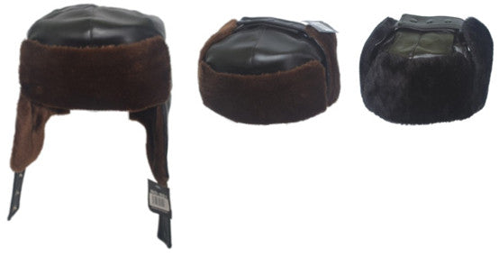 adult-fur-lined-leather-ear-flap-trapper-hats