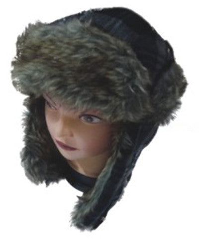 adult-fur-lined-plaid-ear-flap-trapper-hats