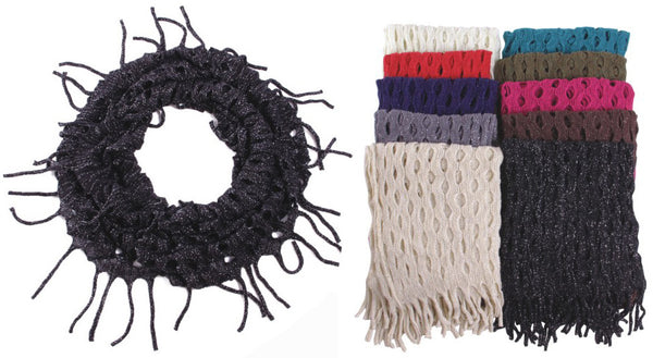 crochet-scarves---solid-colors-w/-metallic-thread