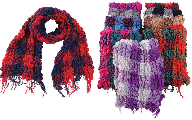 women's-popcorn-scarves---plaid-prints