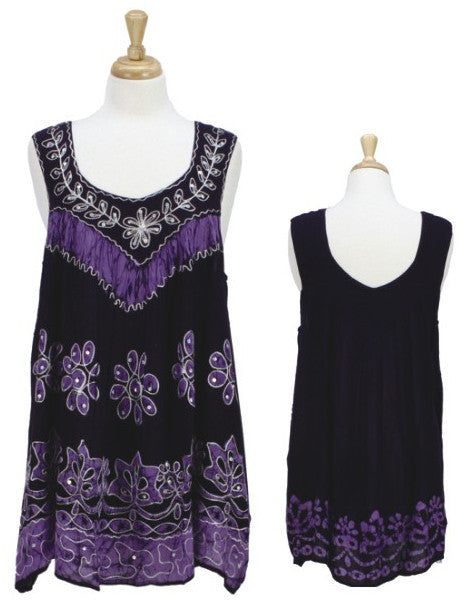 women's-rayon-tops---ornate-floral-prints