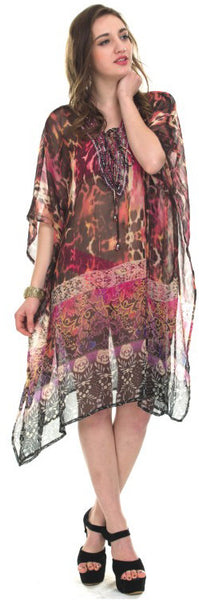 women's-chiffon-tops---ornate-animal-prints